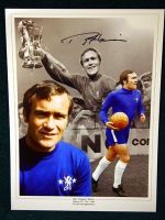Ron Harris Signed Chelsea 12x16 Photograph