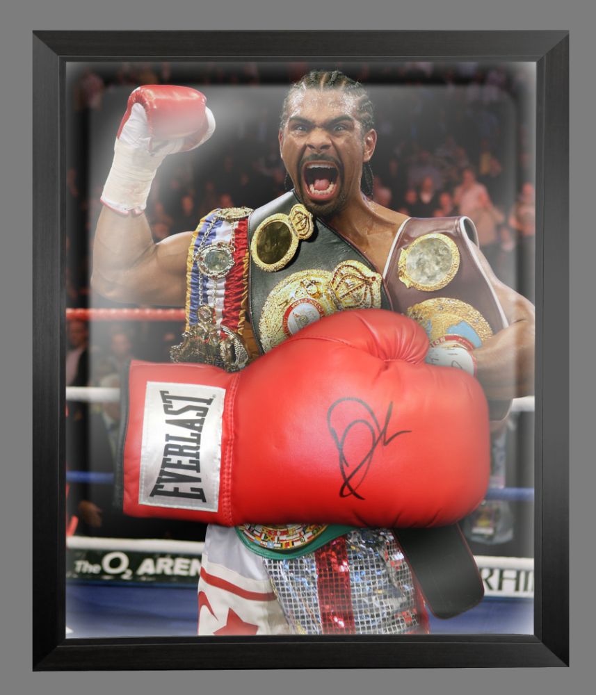 David Haye - Montage Moments Authentic Memorabilia Shop.