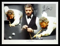 John Virgo Signed Snooker Montage