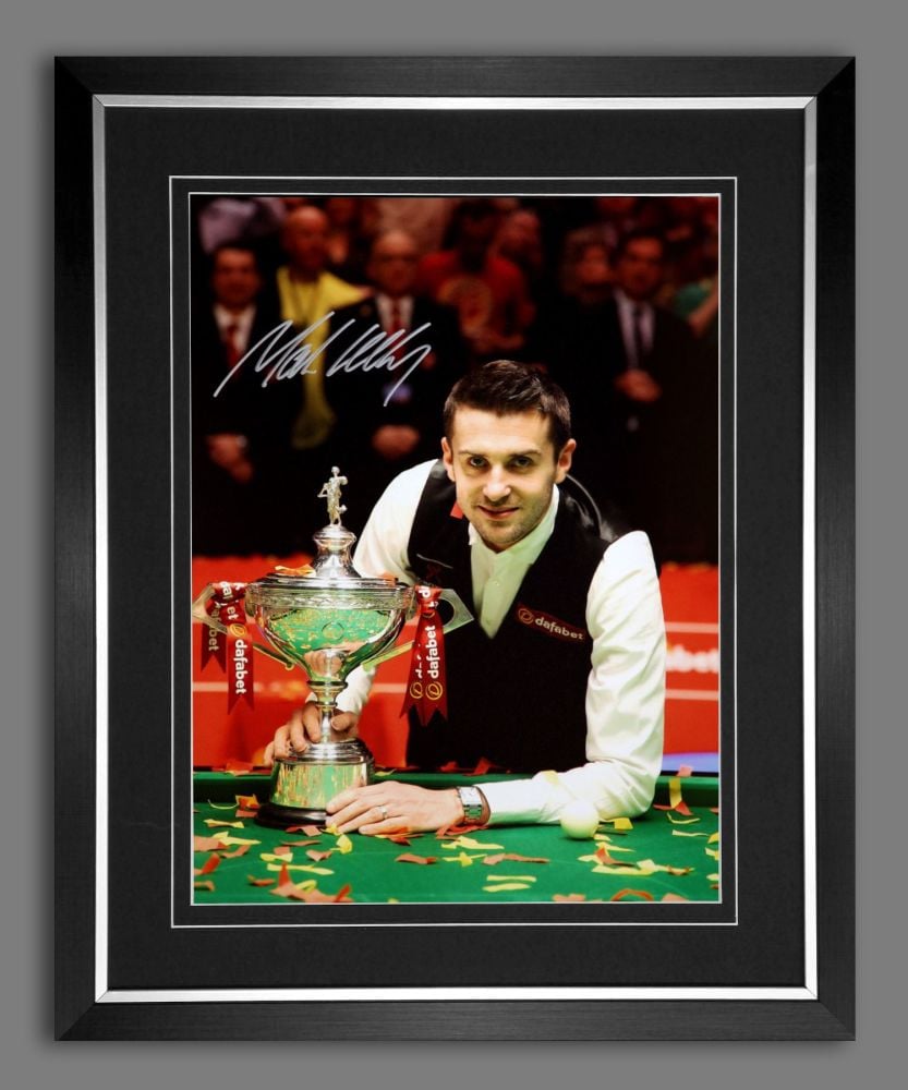 Mark Selby World Champion Signed And Framed 12x16 Snooker Photo A