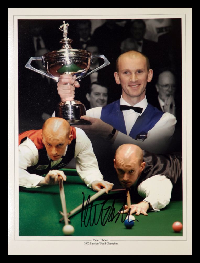 John Parrott Hand Signed 6x4 Photo Snooker Champion Autograph Memorabilia COA 