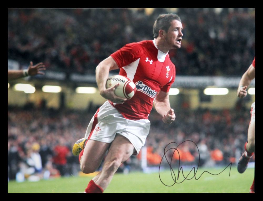 Shane Williams Rugby 12x16 Signed Photograph :  D