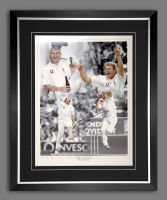  Matthew Hoggard Cricket Hand Signed And Framed 12x16 Photograph
