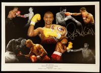 Steve Robinson Signed Boxing 12x16 Montage