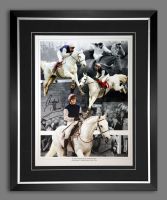 Richard Dunwoody  And Desert Orchid  Signed And Framed 12x16 Photograph