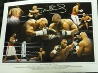 Danny Williams Signed 12x16 Boxing Montage