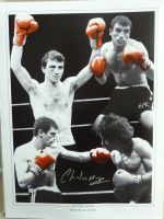 Charlie Magri Signed Boxing Montage 