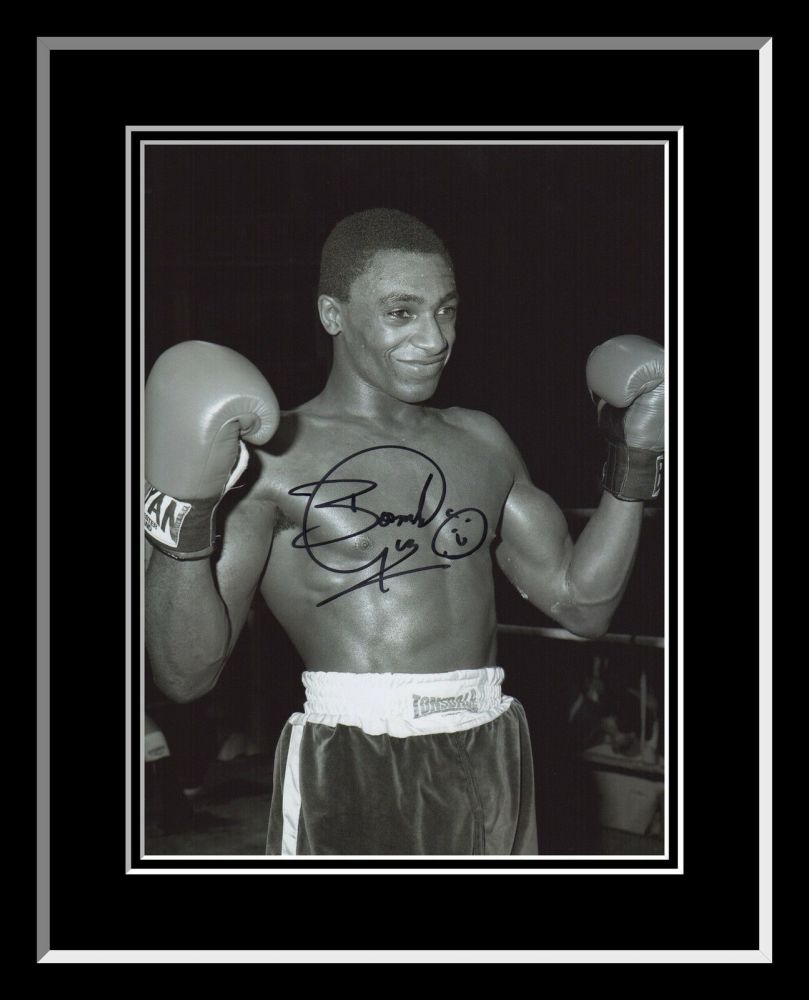 Herol Bomber Graham Signed And Framed 12x16 Boxing Photograph : D