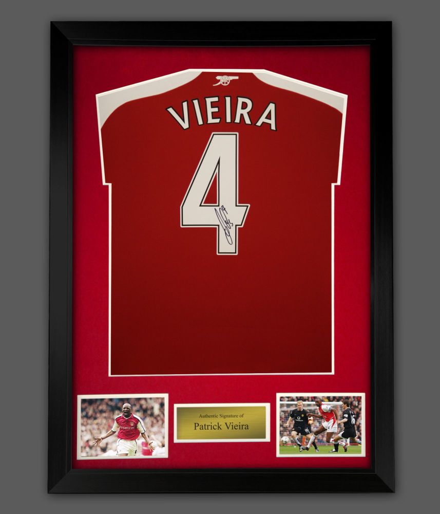 framed arsenal shirt