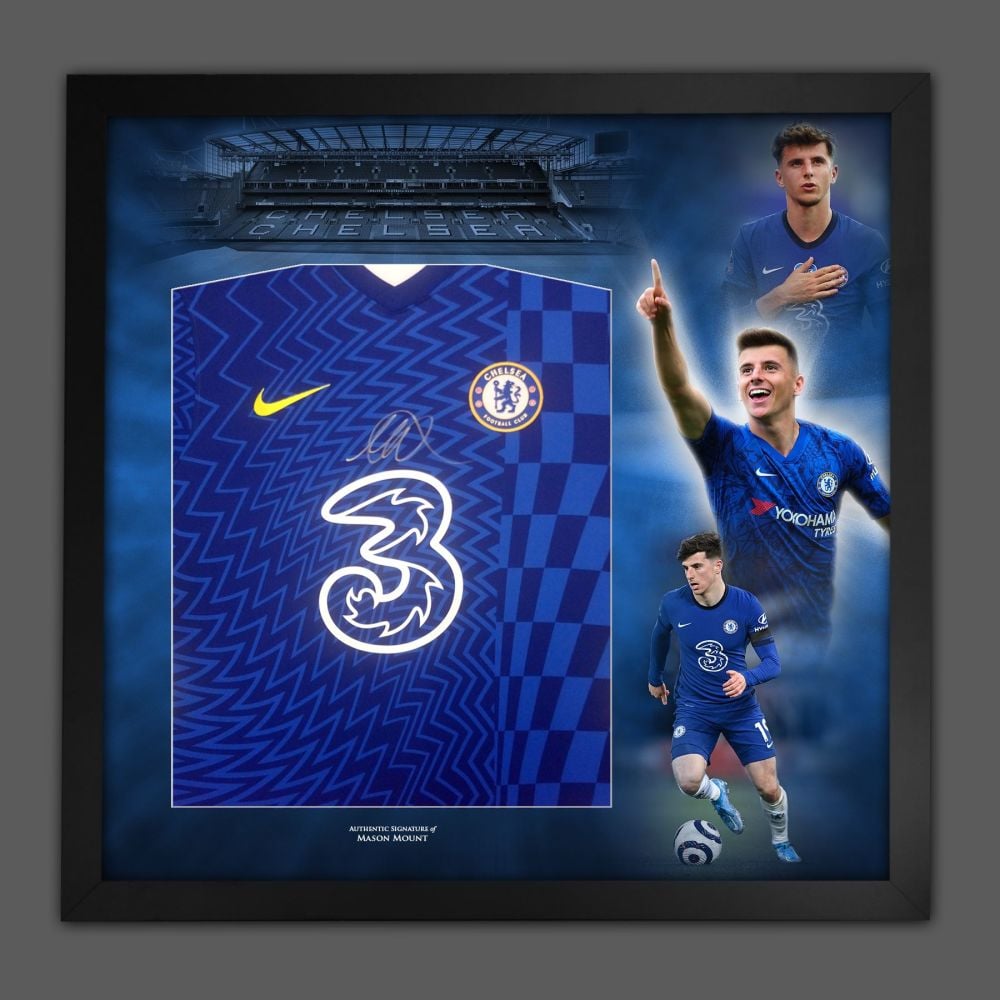 Mason Mount Hand Signed Chelsea Fc