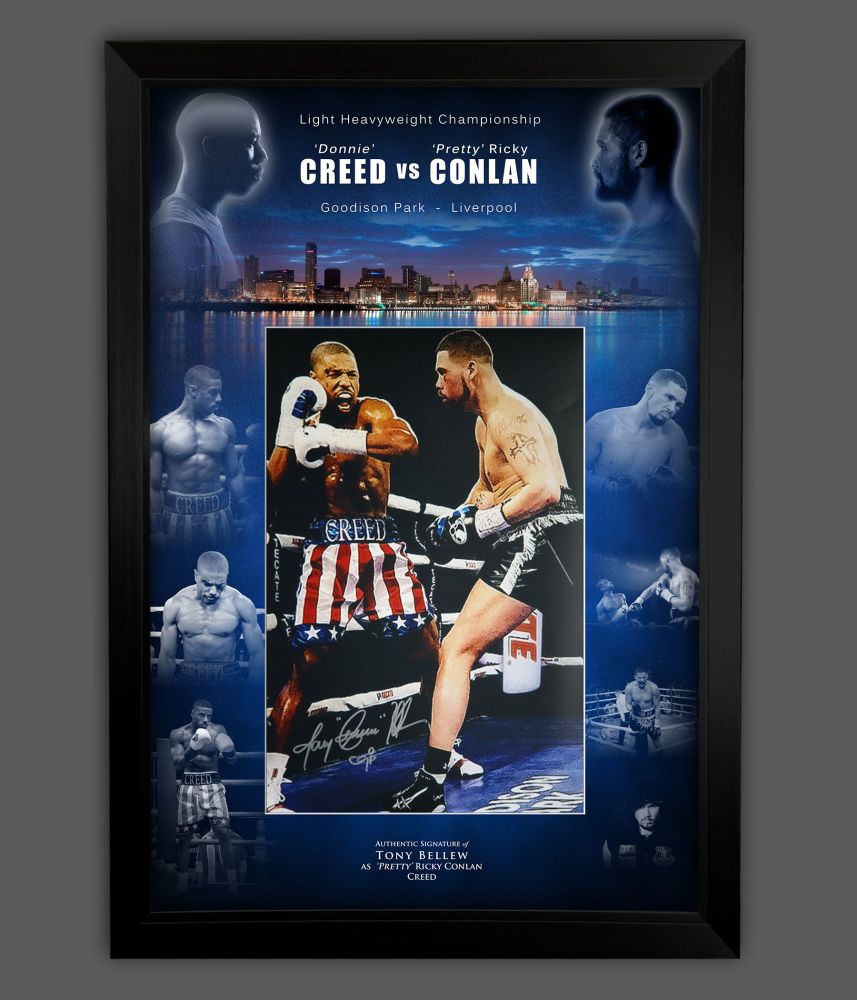   Tony Bellew Hand Signed Creed 12x16 Photograph In A Framed Picture Mount