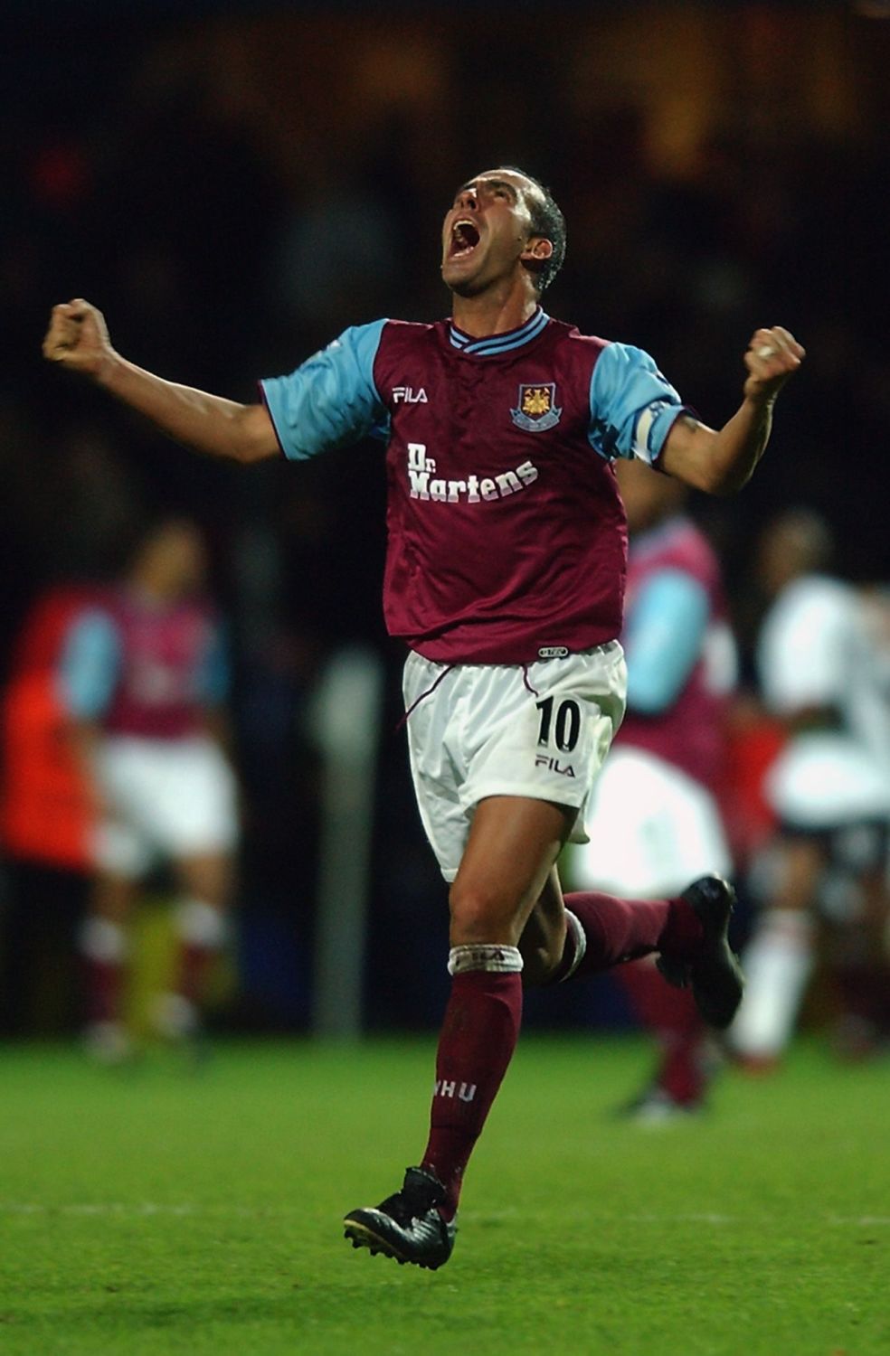 paolo di canio signed west ham shirt