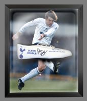 Glenn Hoddle  Tottenham Hot Spurs Hand Signed Football  Boot In A Dome Frame: A:  Mega Deal