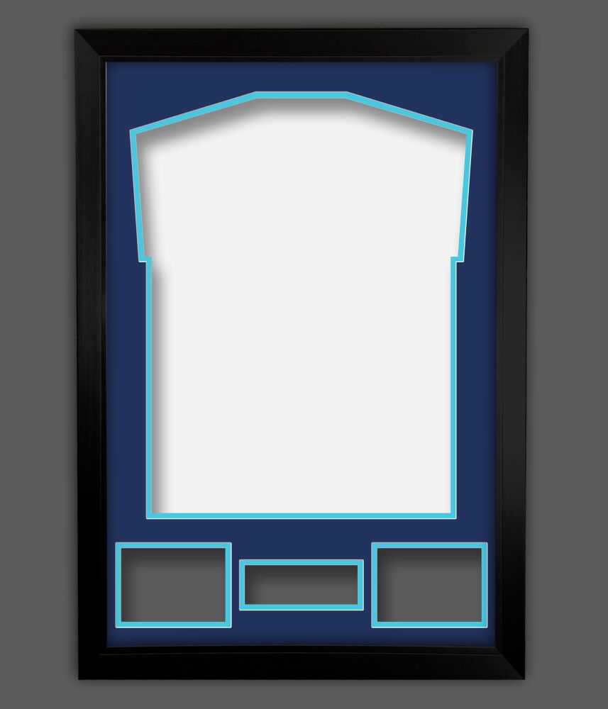 Diy Nightshade On Sky Blue Double Mounted Frame