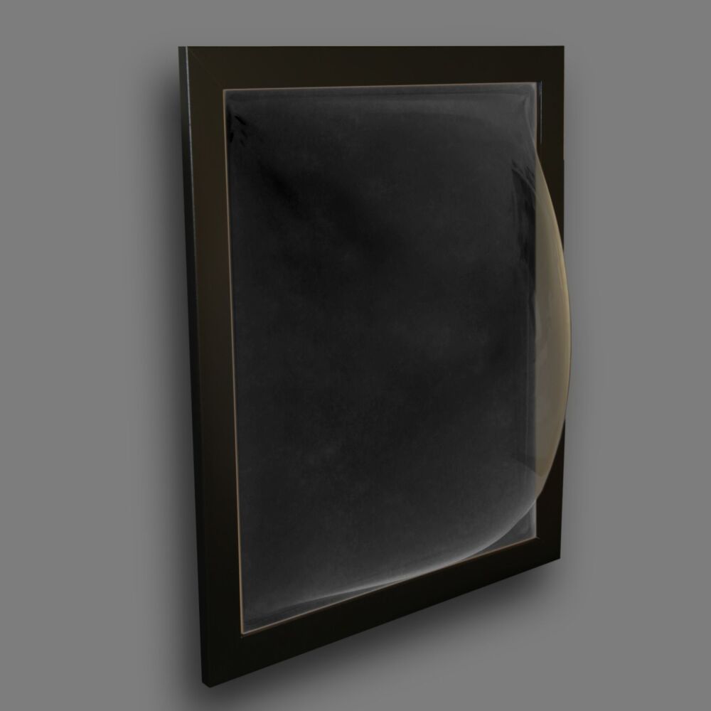 Diy Dome Frame with Black Mounting Board . Perfect for framing your 3d items