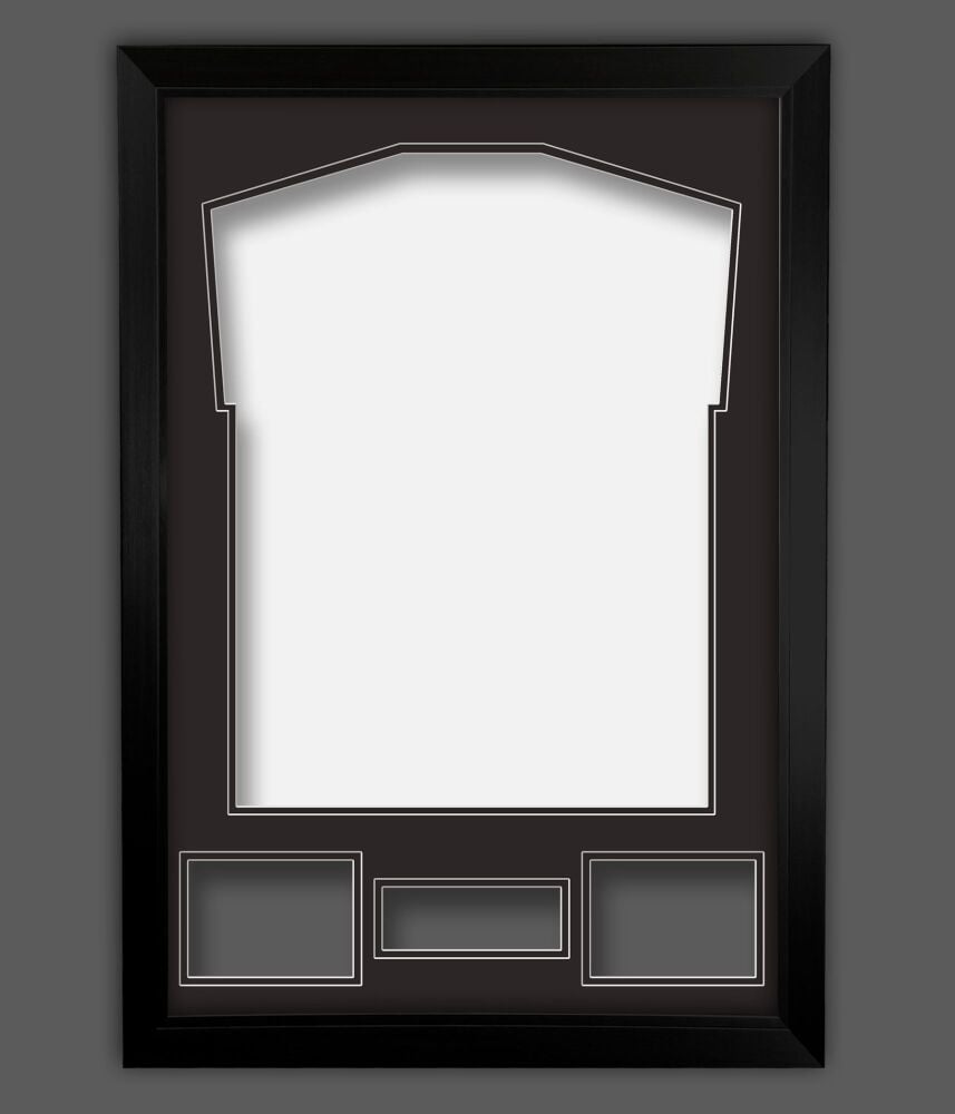 Diy Black On Black Double Mounted Frame.