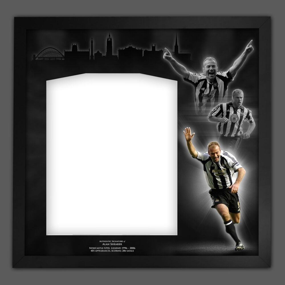 Alan Shearer Diy Shirt Picture Mount Frame.