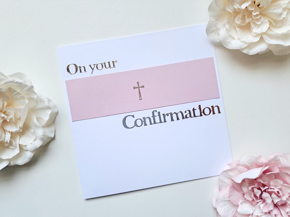 On Your Confirmation Greetings Card
