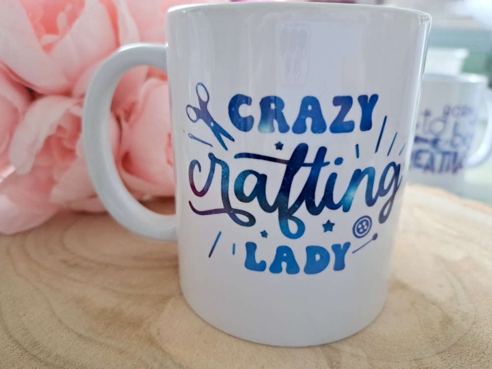 Crazy Crafting Lady Mug