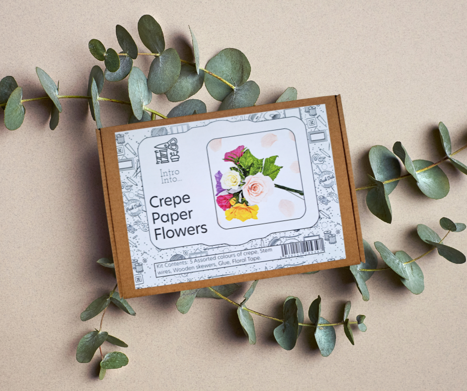 Crepe Paper Flowers Kit - Craft Kits