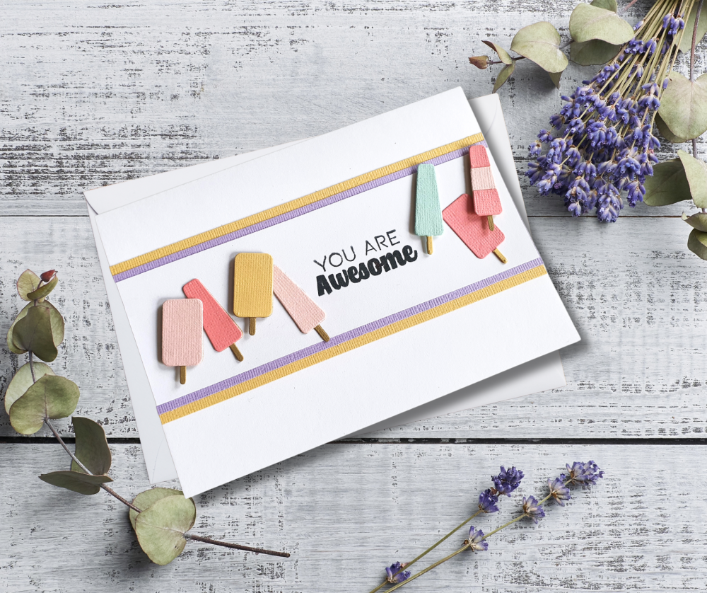 'You are awesome' Greetings Card