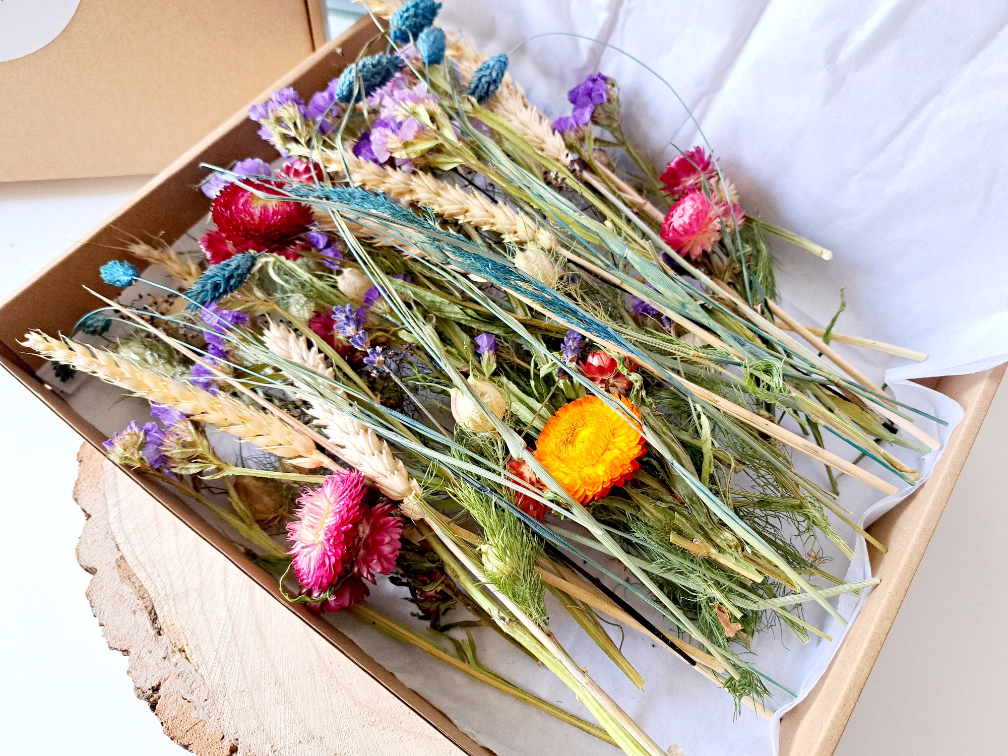 Dried Flower Boxes