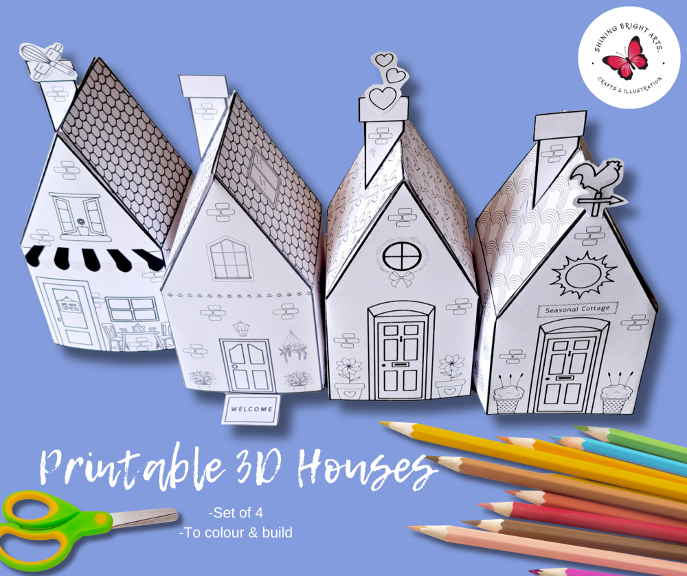 3D PAPER HOUSES