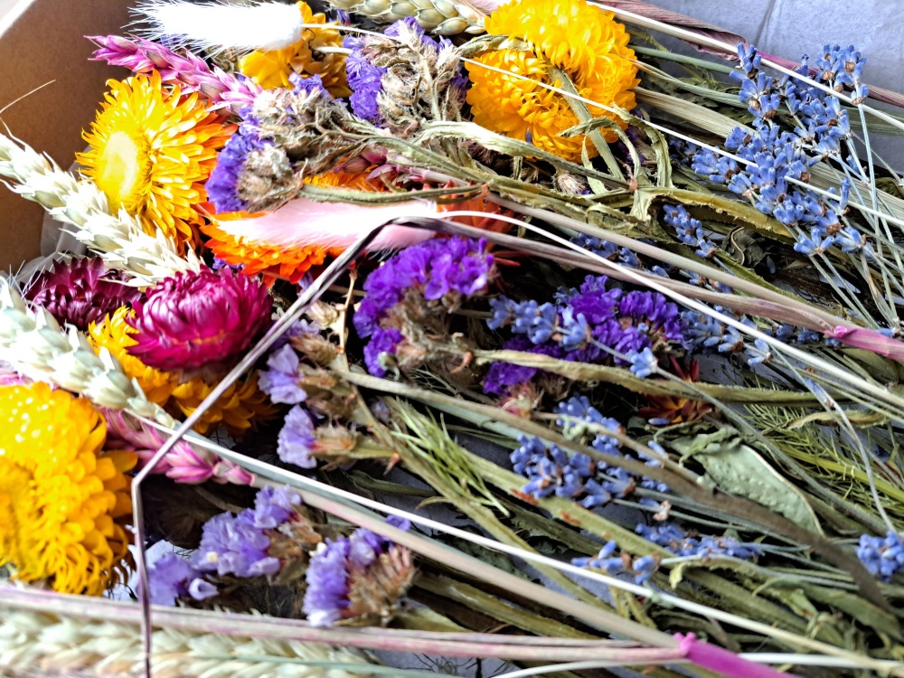 Easter Dried Flower Box