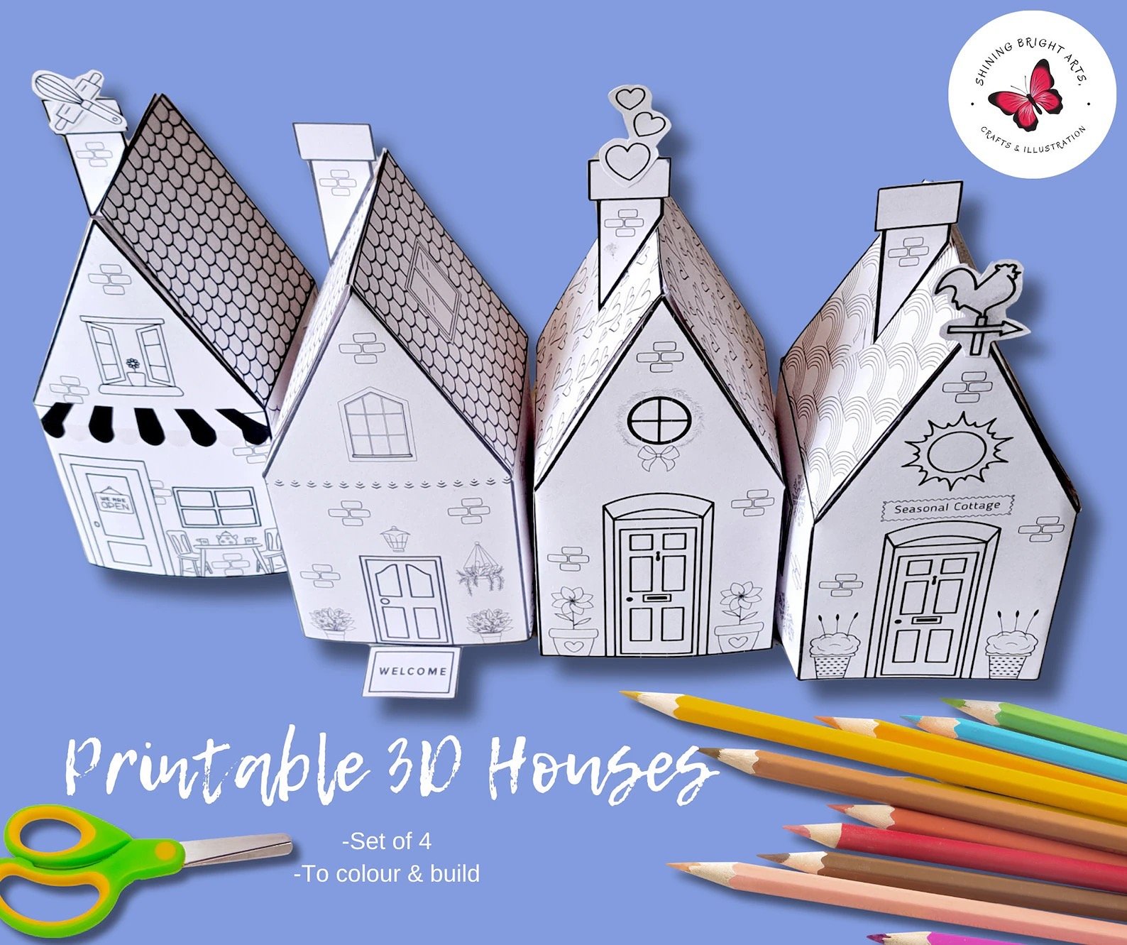 Printable 3D Houses