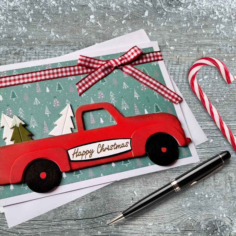 Handmade christmas card