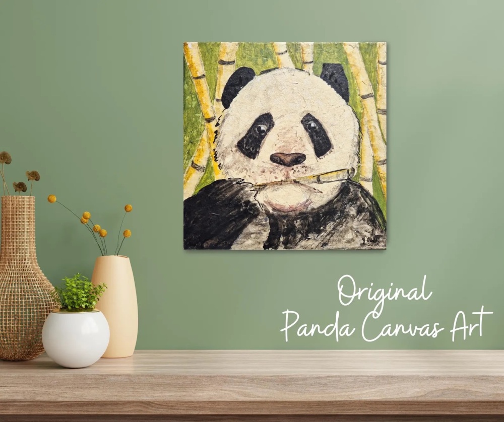 Panda Wall Art Canvas
