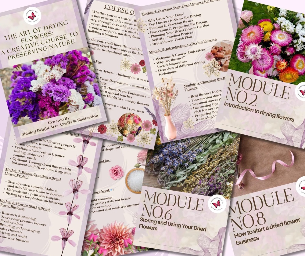 Dried Flower Course