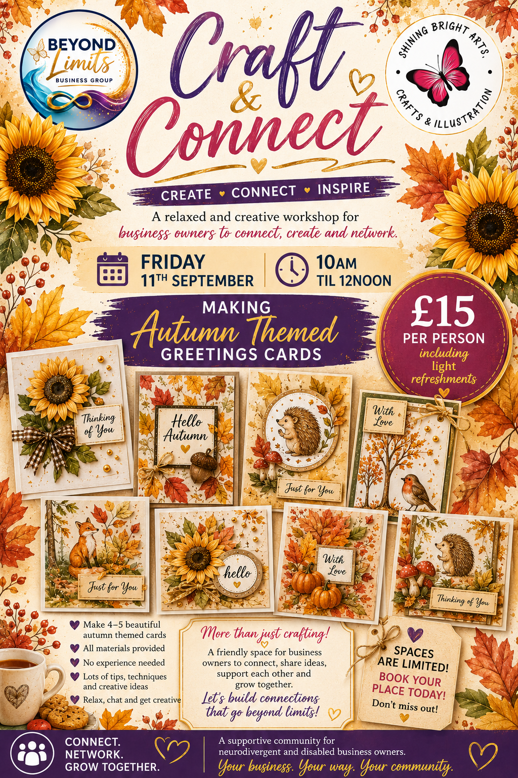 September Craft & Connect Workshop