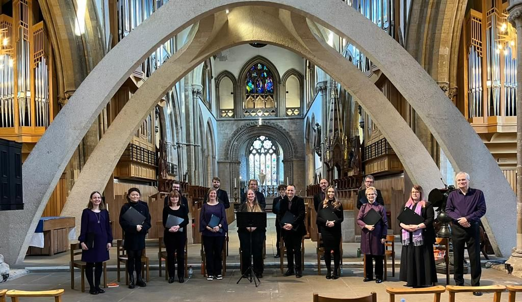 Caritas at Llandaff Cathedral, March 2022