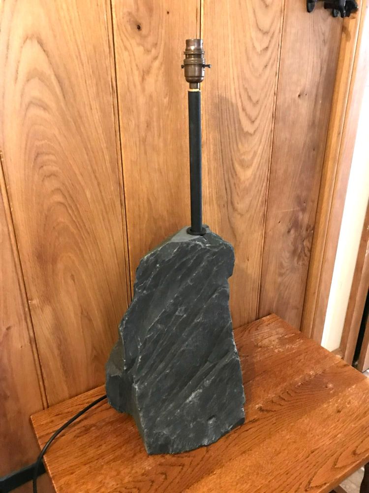Large Natural black Welsh Slate. 60cm high (ref2268)