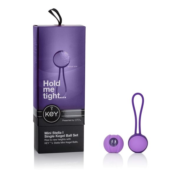Key by Jopen Stella I Single Kegel Ball Set - Lavender