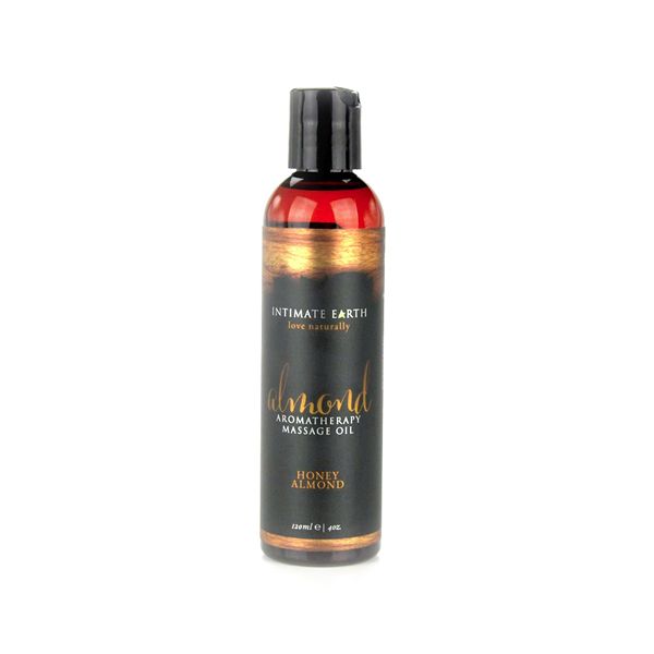 Intimate Earth Almond Aromatherapy Massage Oil - Honey Almond 120ml