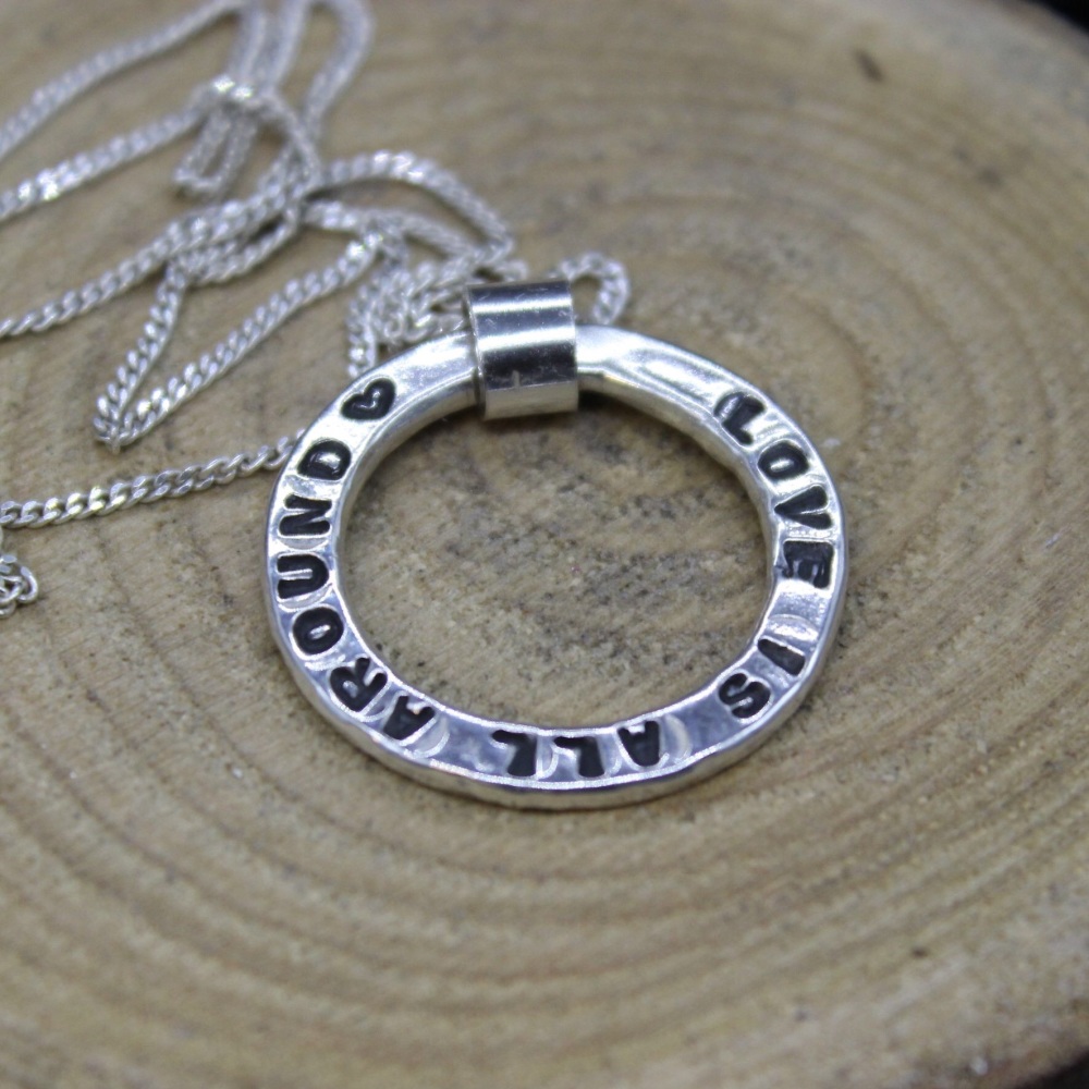 Circle Personalised Necklace