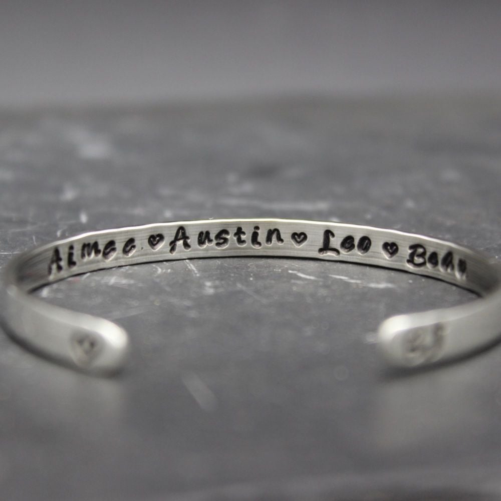 Hidden Message Believe Bangle