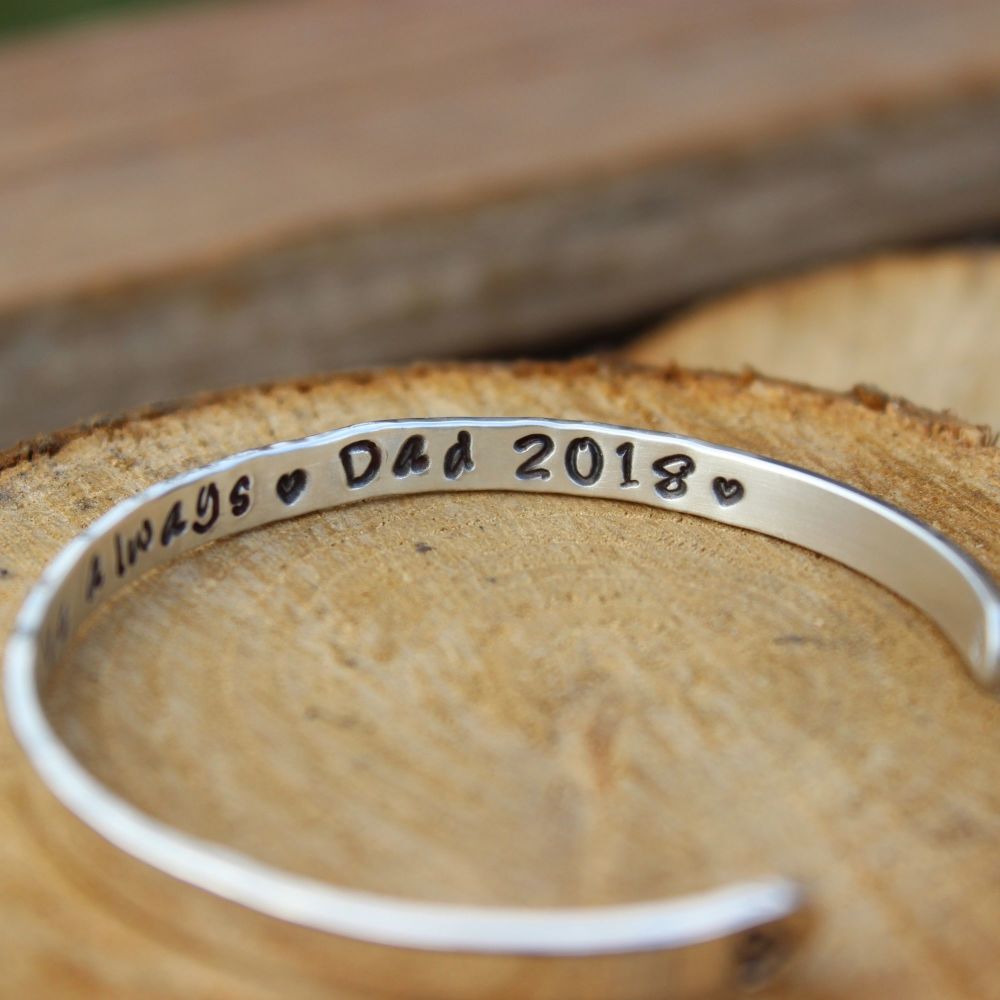 Hidden Message Believe Bangle