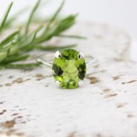 Peridot Oval Ring for Sophie's 21st