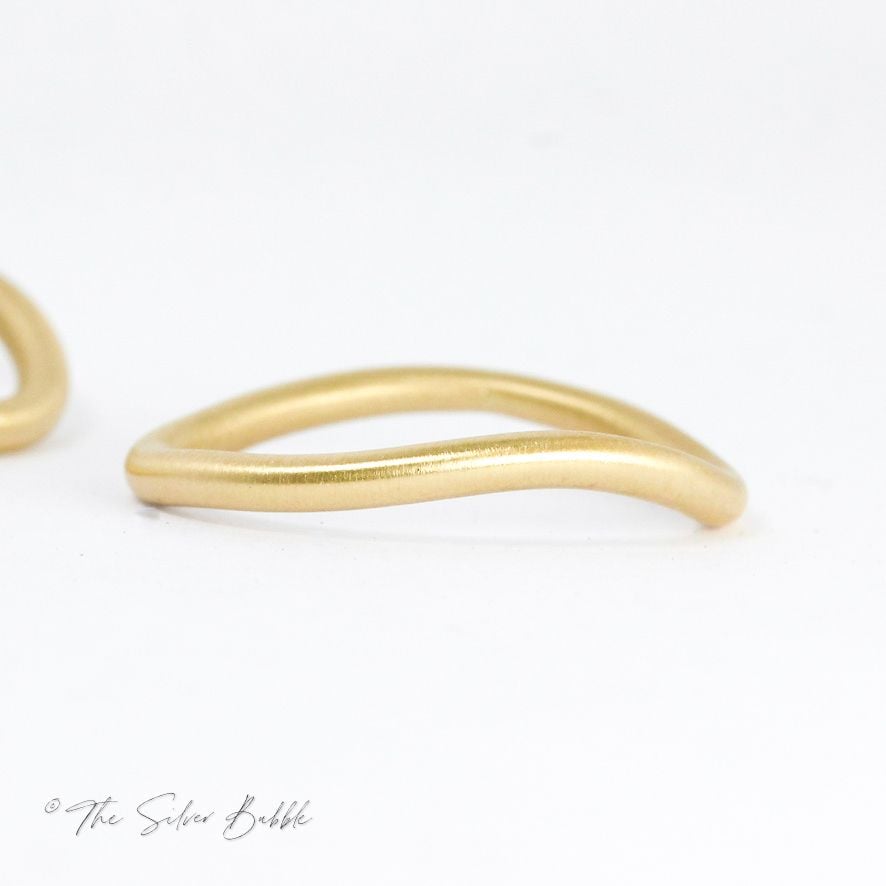 The Ripple - Stacking Ring - 9ct Gold