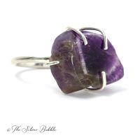Rock On - Amethyst Ring - size P