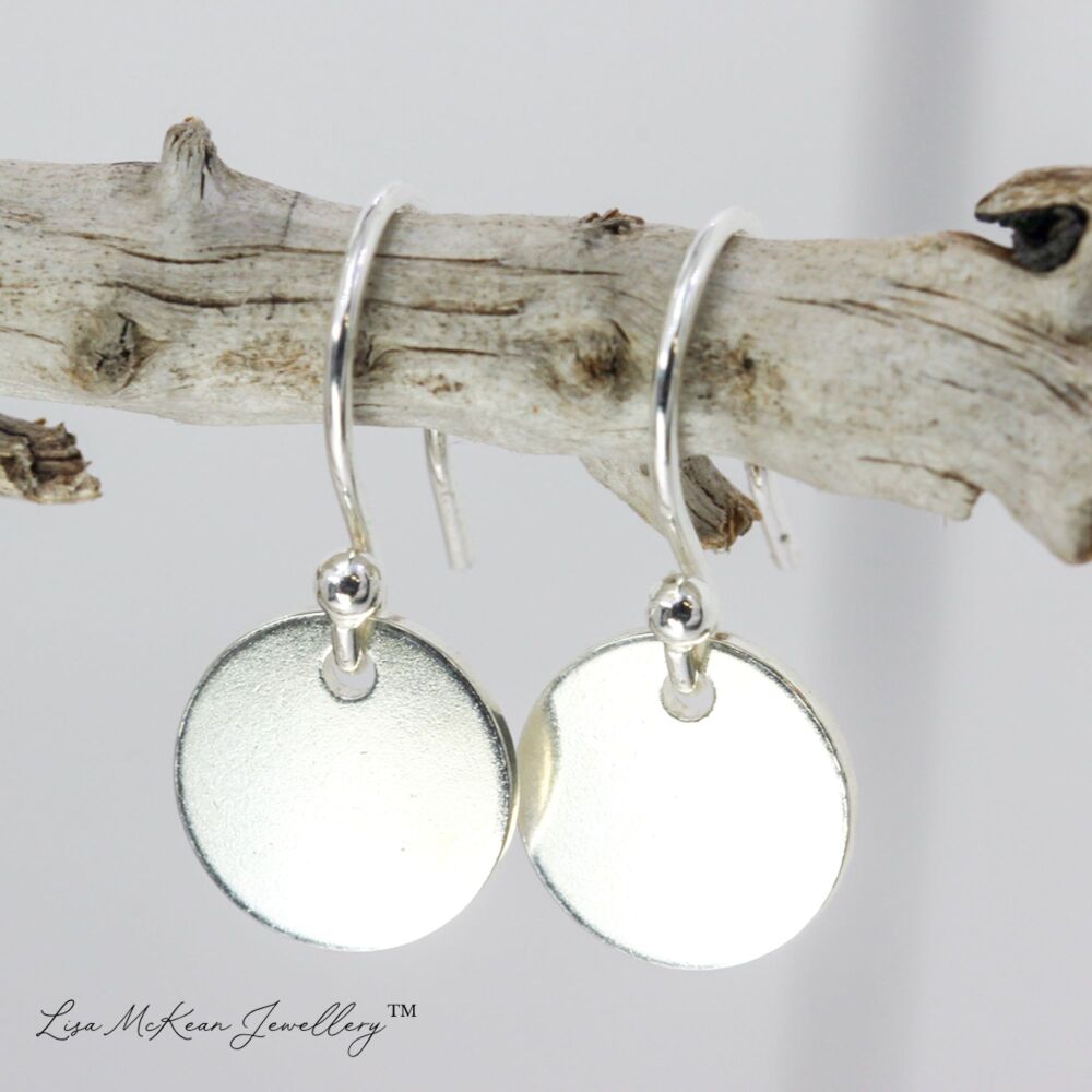 Ditzy Disc Drop Earrings