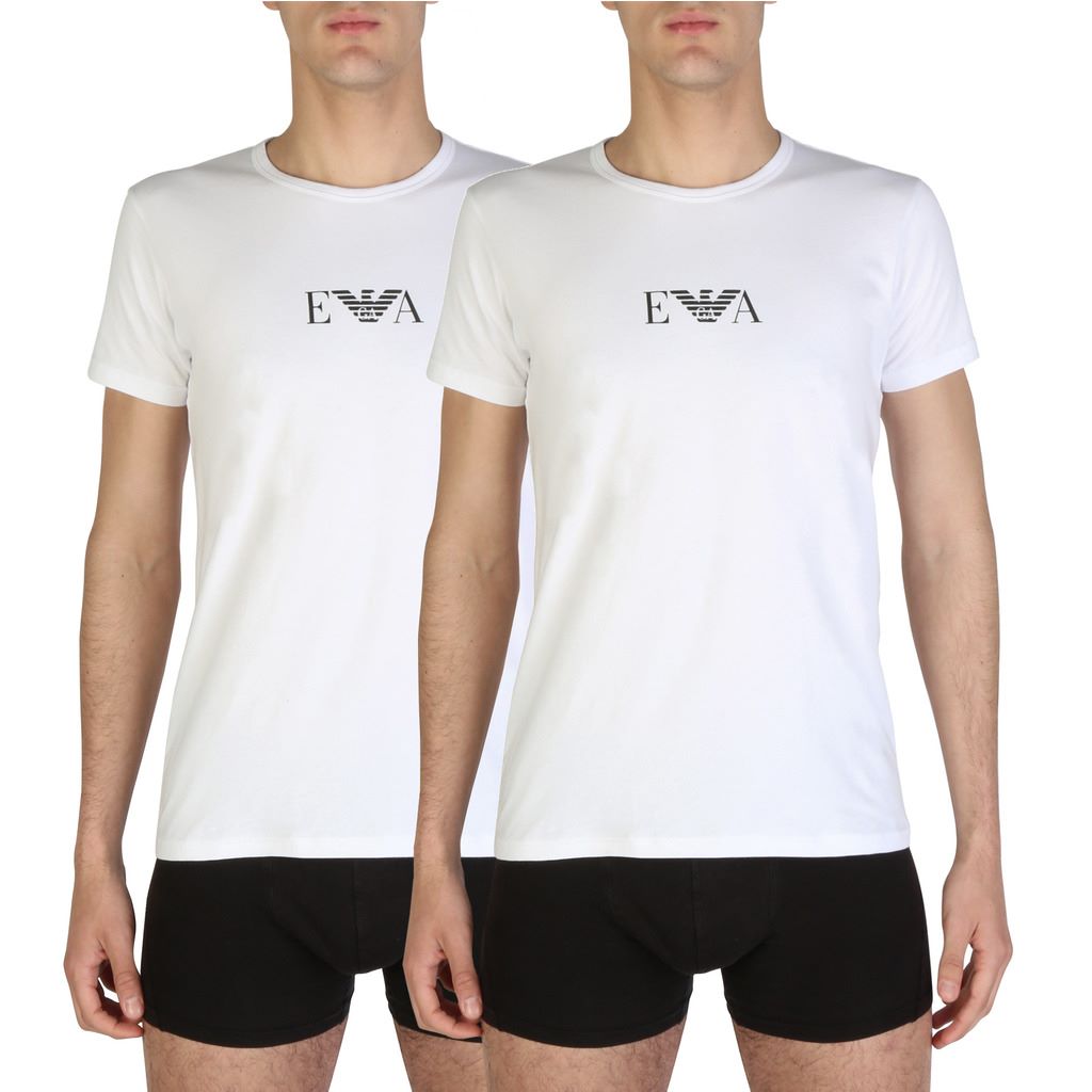 EMPORIO ARMANI TWIN PACK MENS T SHIRT