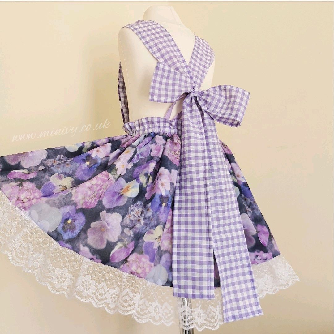 MIRABELLE ROMPER - VINTAGE 70'S PANSY