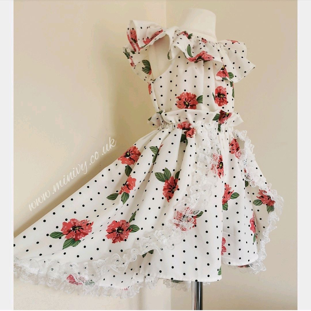 MIRABELLE TWO PIECE - POLKA ROSE
