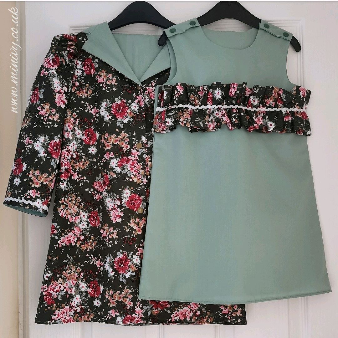 DRESS JACKET SET - FOREST FLORAL