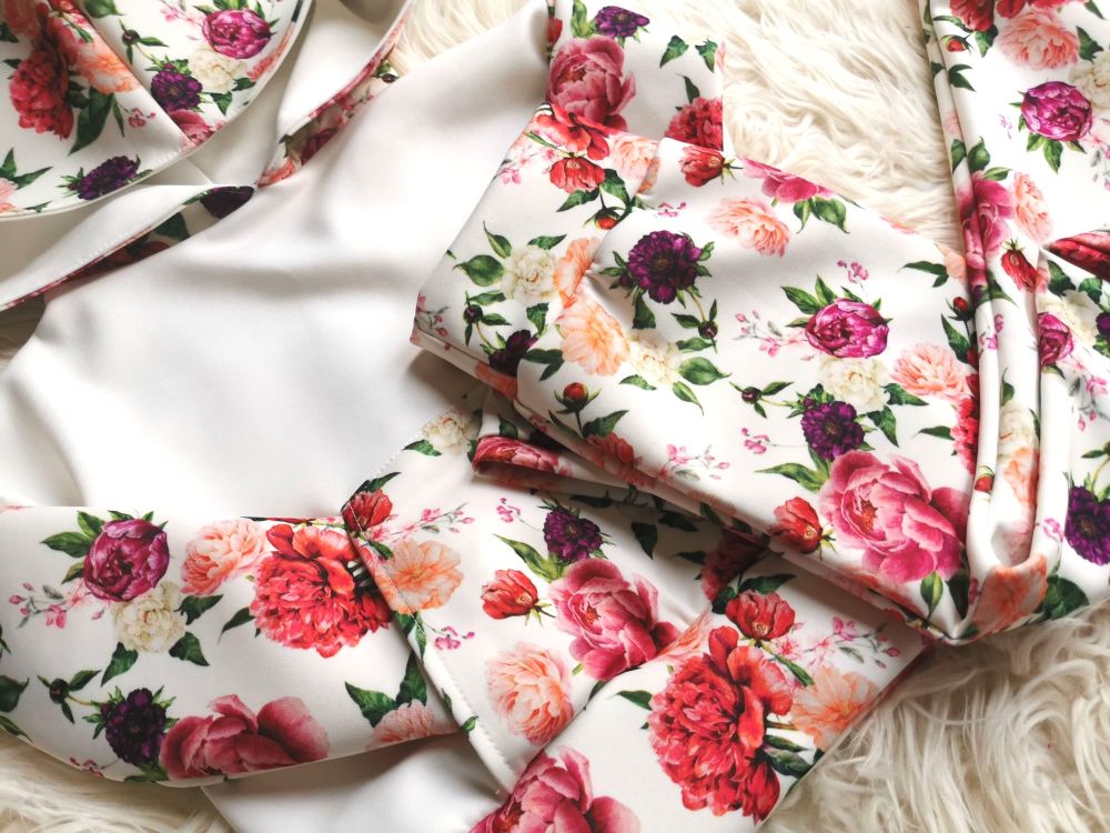HOODED LOUNGE SET - VINTAGE FLORAL SCUBA