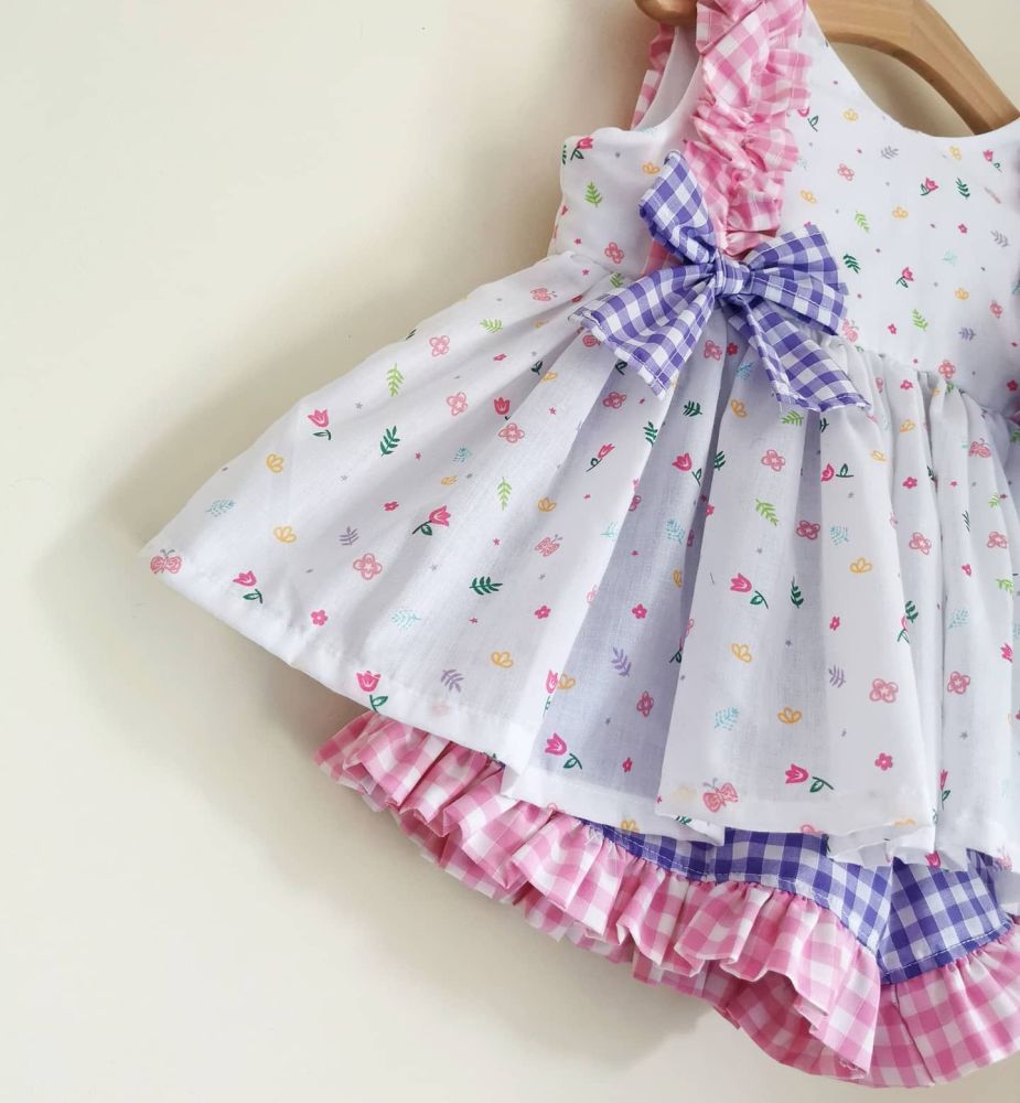 LOLA RUFFLE TWO PIECE - TROPICAL SPRING